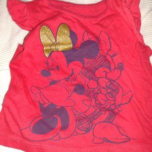 Minnie mouse toddler shirt